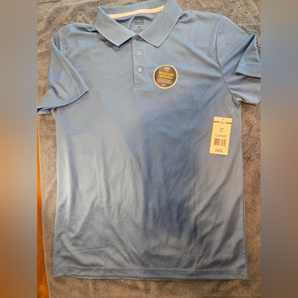 Men's Blue Polo Shirt